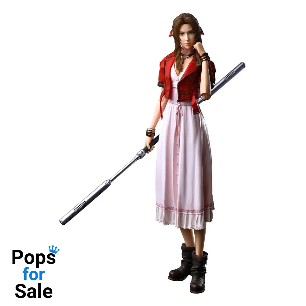 Final Fantasy VII Rebirth Play Kai Arts Action Figure Aerith Gainsborough 24 cm