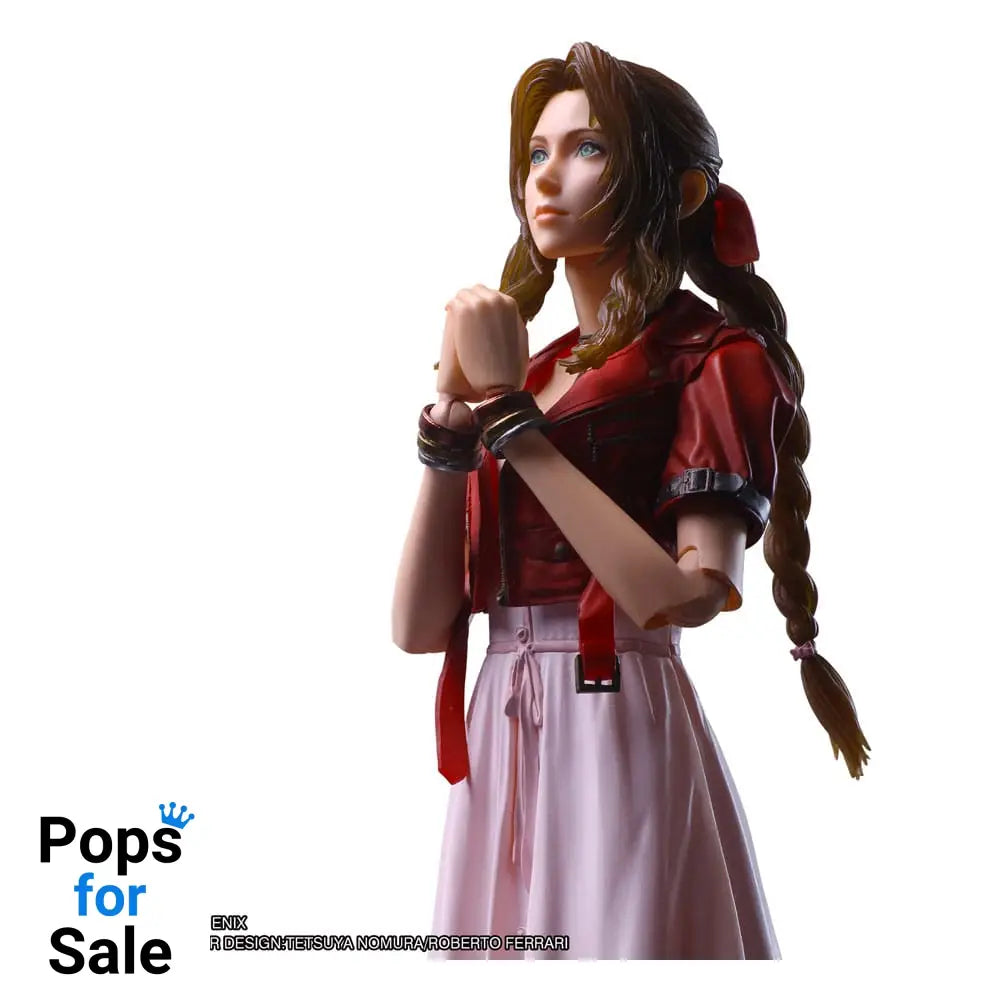 Final Fantasy VII Rebirth Play Kai Arts Action Figure Aerith Gainsborough 24 cm Action figures