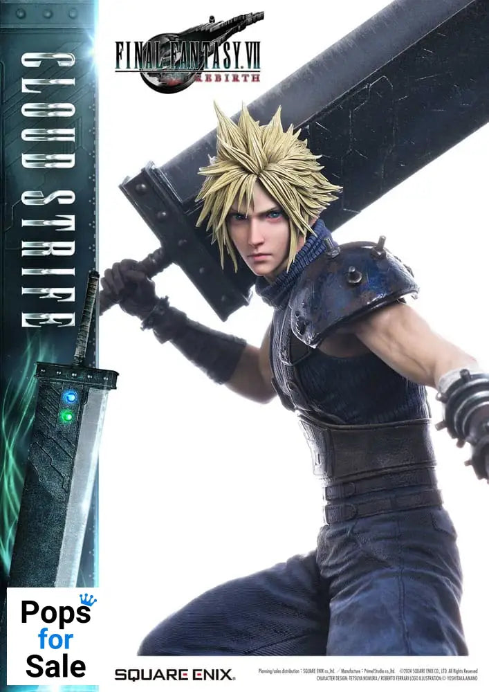 Final Fantasy VII Rebirth Statue 1/4 Cloud Strife 68 cm