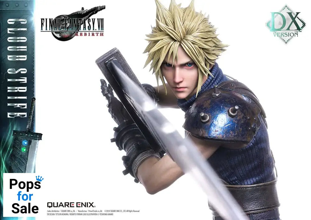 Final Fantasy VII Rebirth Statue 1/4 Cloud Strife Deluxe Ver. 68 cm