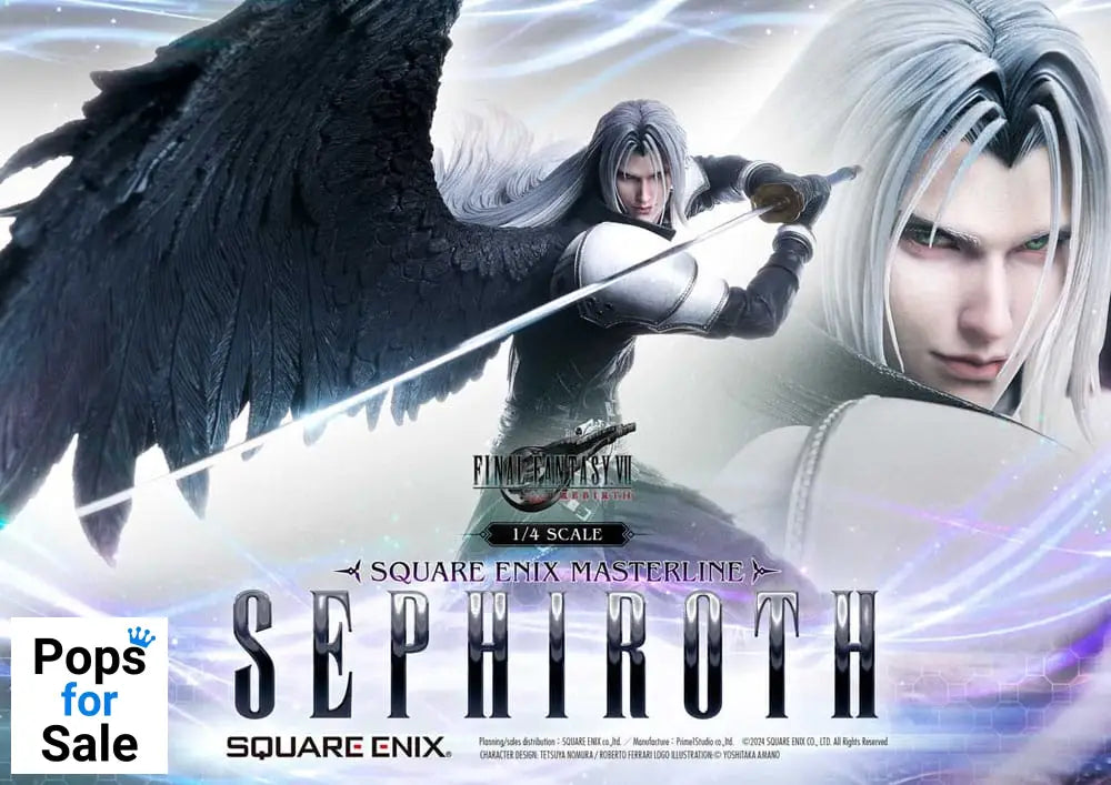 Final Fantasy VII Rebirth Statue 1/4 Sephiroth 69 cm