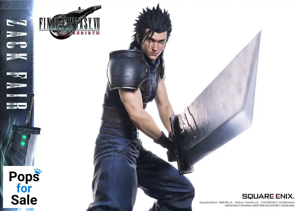 Final Fantasy VII Rebirth Statue 1/4 Zack Fair 57 cm Statues