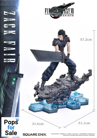 Final Fantasy VII Rebirth Statue 1/4 Zack Fair 57 cm