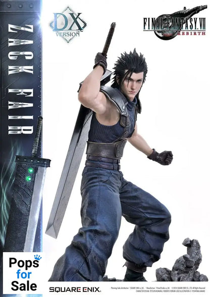 Final Fantasy VII Rebirth Statue 1/4 Zack Fair Deluxe Ver. 57 cm