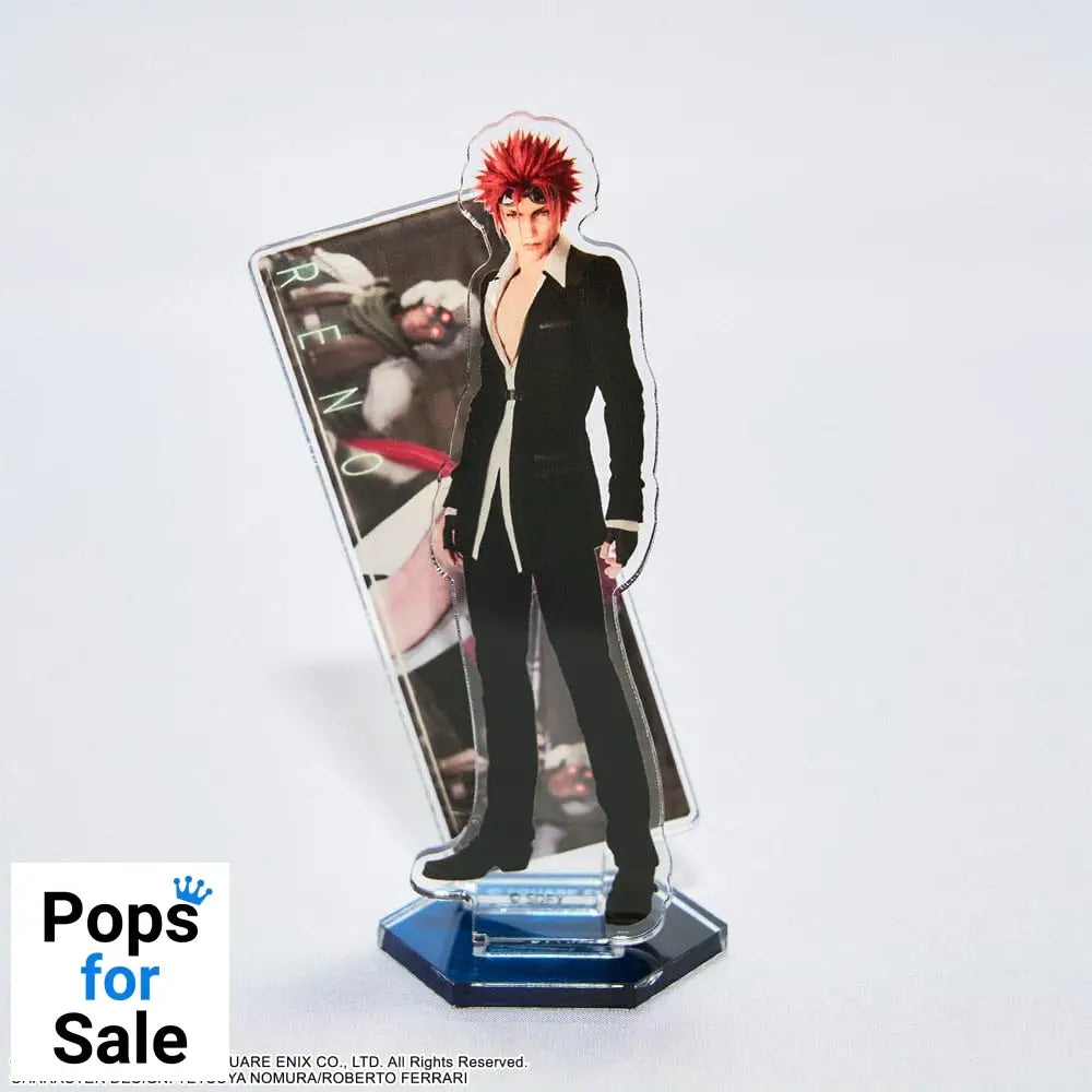 Final Fantasy VII Remake Acryl Figure Reno 8 cm