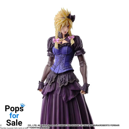 Final Fantasy VII Remake Play Arts Kai Action Figure Cloud Strife Dress Ver. 28 cm