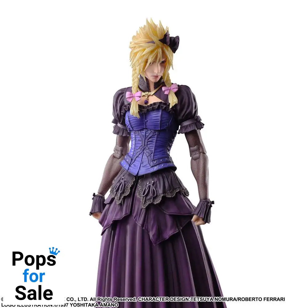 Final Fantasy VII Remake Play Arts Kai Action Figure Cloud Strife Dress Ver. 28 cm Action figures