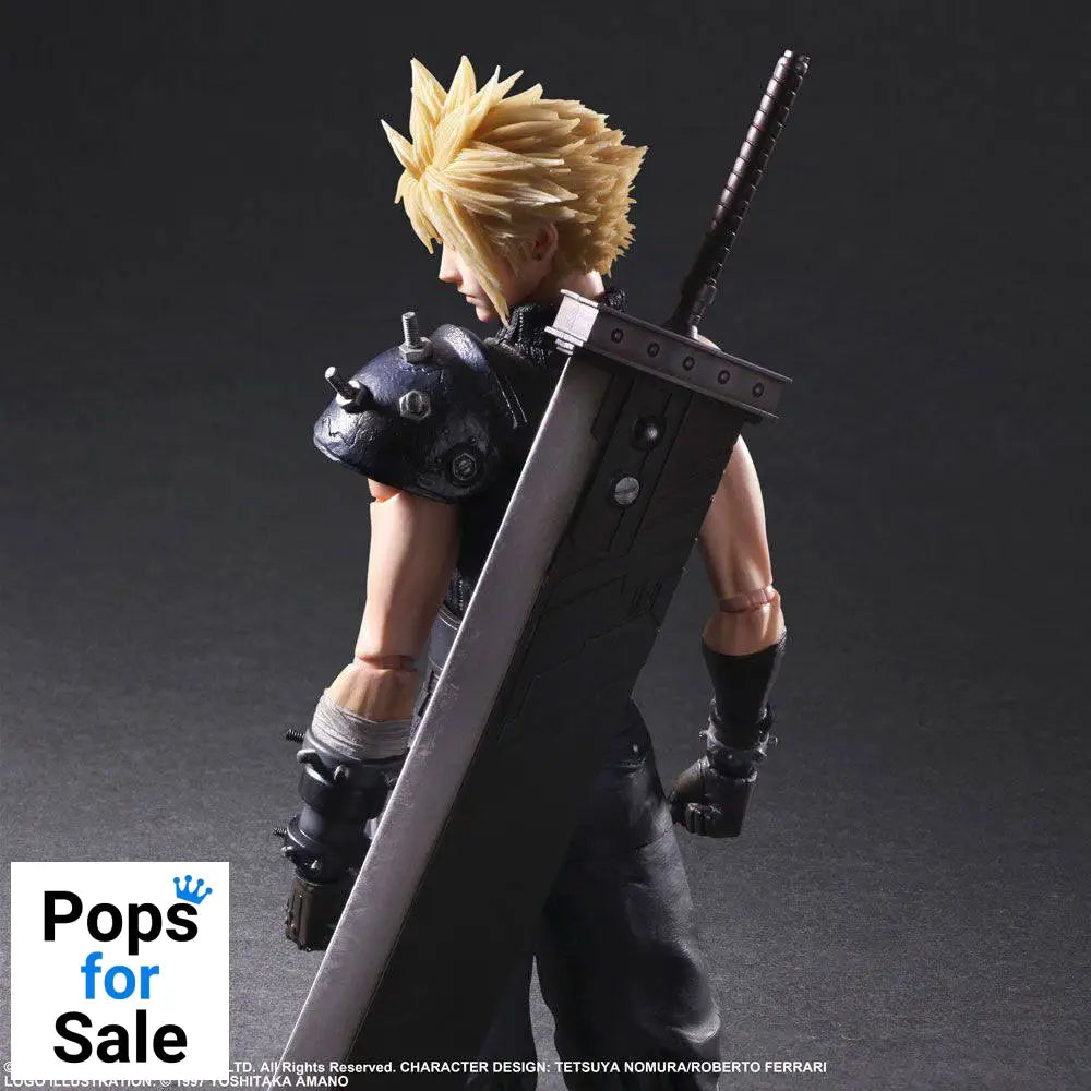 Final Fantasy VII Remake Play Arts Kai Action Figure Cloud Strife Ver. 2 27 cm Action figures