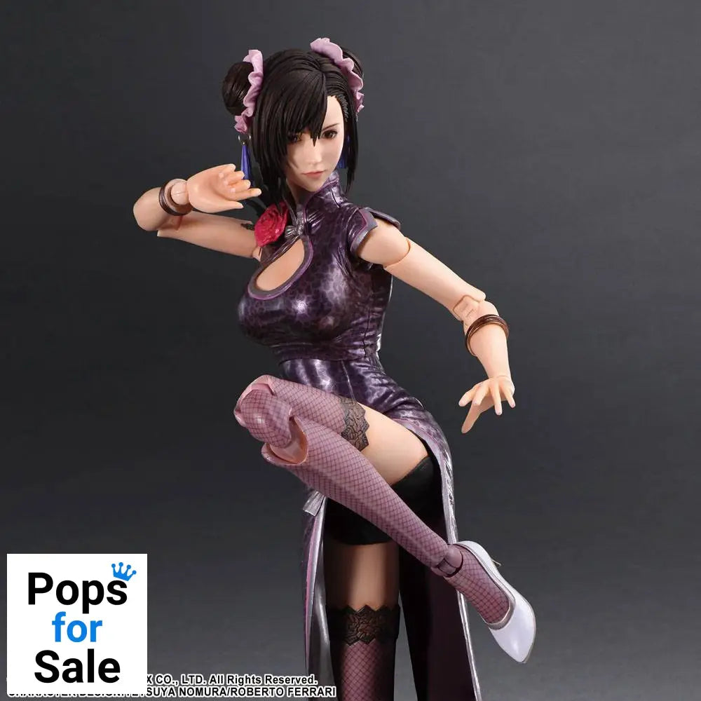 Final Fantasy VII Remake Play Arts Kai Action Figure Tifa Lockhart Sporty Dress Ver. 25 cm Action figures