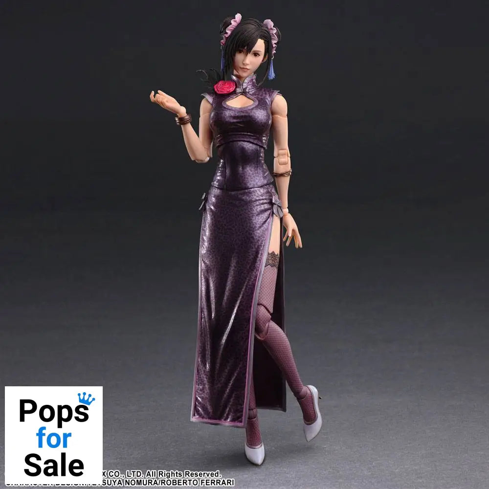 Final Fantasy VII Remake Play Arts Kai Action Figure Tifa Lockhart Sporty Dress Ver. 25 cm
