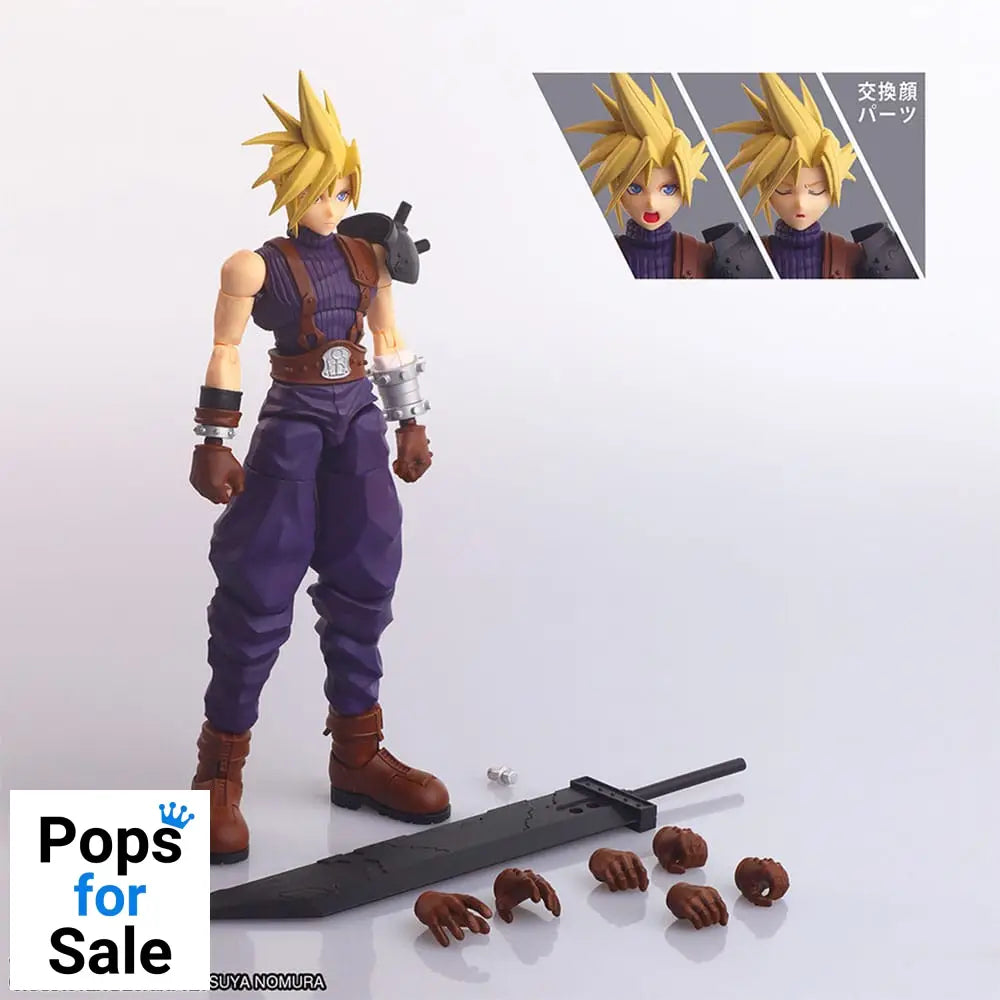 Final Fantasy VII Structure Arts Plastic Model Kit Cloud Strife