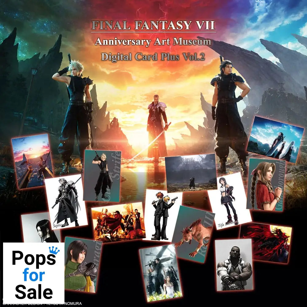 Final Fantasy VII TCG Anniversary Art Museum Digital Card Plus Vol. 2 Booster Display (20) *English Version*