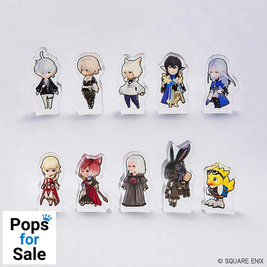 Final Fantasy XIV Mini Acrylic Block Vol. 1 Blind Box Display (10)
