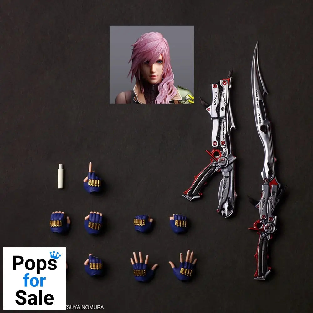 Final Fantasy XV Play Arts Shin Action Figure Lightning 26 cm Action figures