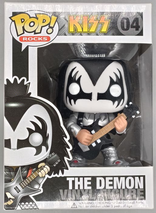 #04 The Demon - KISS Funko POP