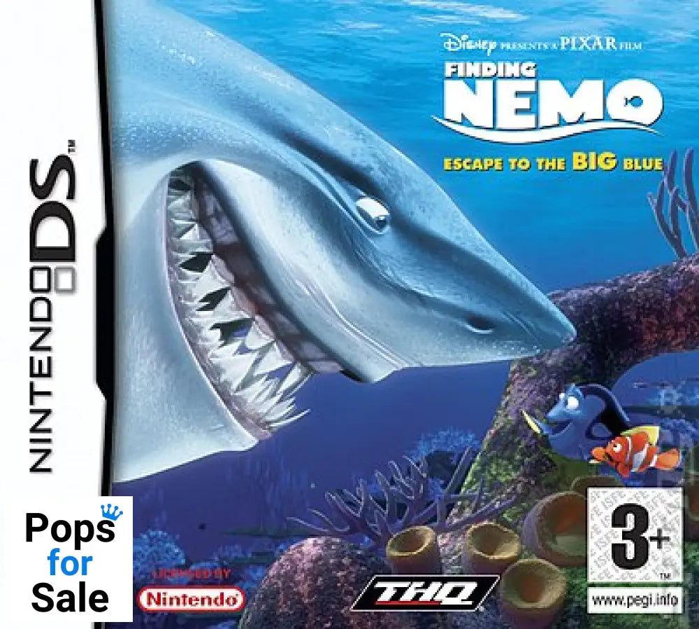 Finding Nemo: Escape to the Big Blue for Nintendo DS/3DS