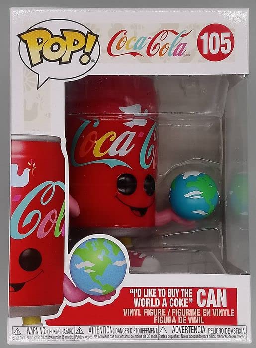 105 Id Like to Buy the World a Coke Can - Coca Cola Funko POP