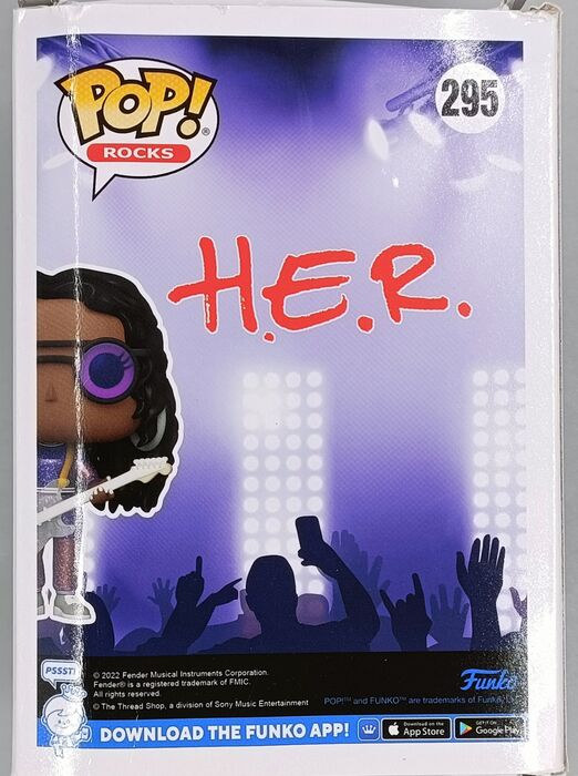 #295 H.E.R. - Rocks - Gabriella Sarmiento Wilson Box Damaged Funko POP