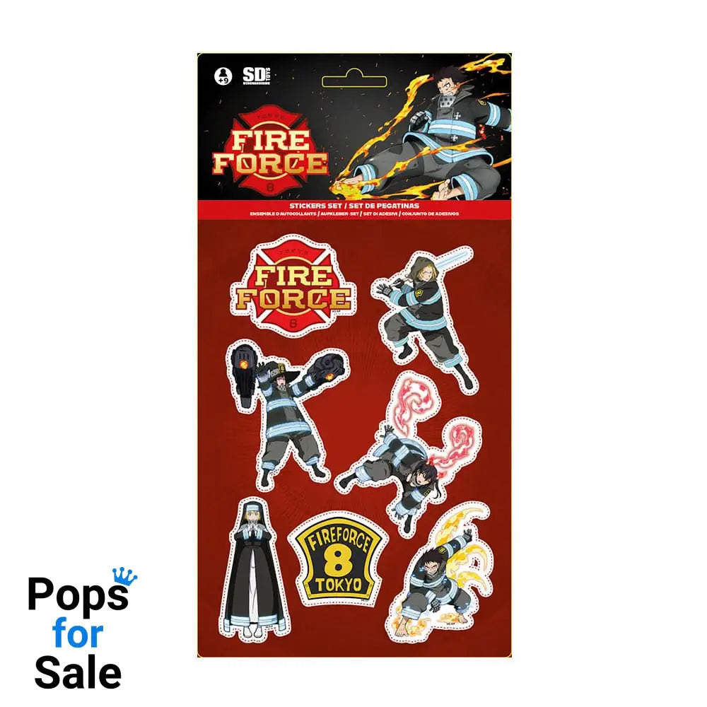 Fire Force Deluxe Sticker Set