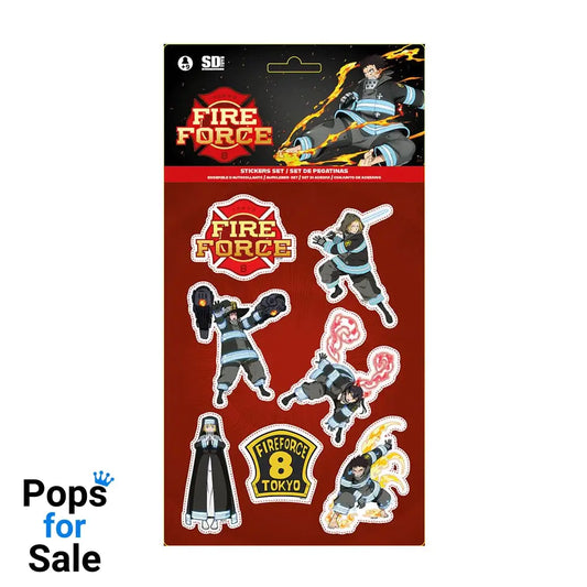 Fire Force Deluxe Sticker Set