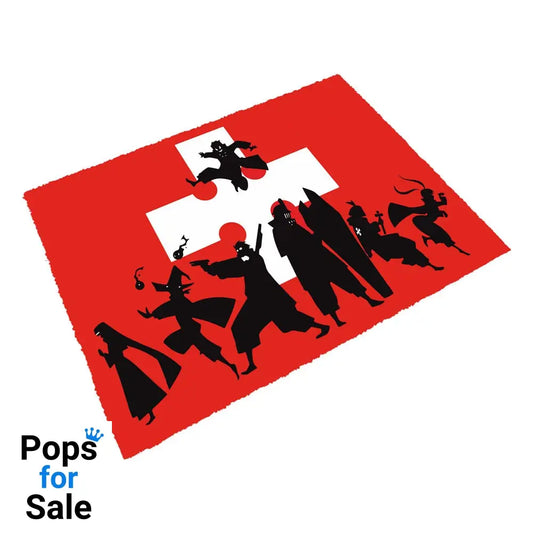 Fire Force Doormat Logo Red 40 x 60 cm