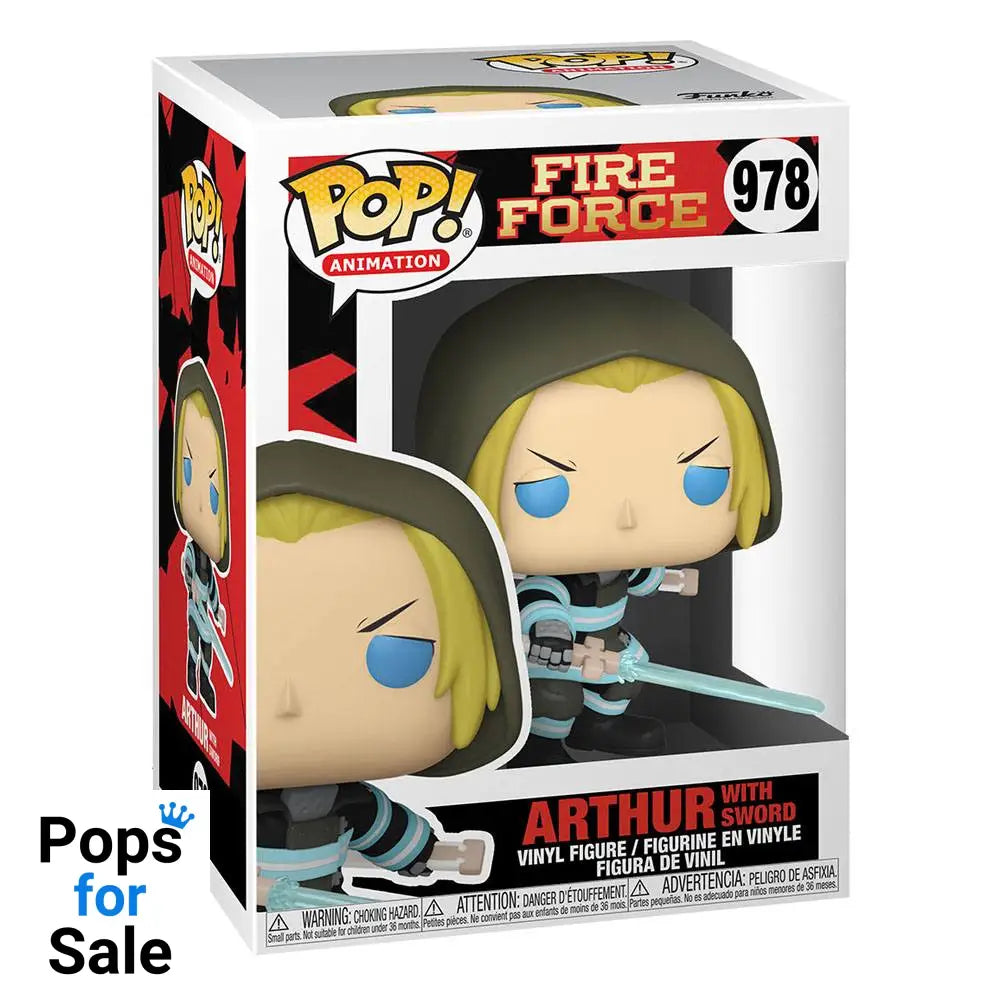 Fire Force POP! Animation Vinyl Figure Arthur w/Sword 9 cm