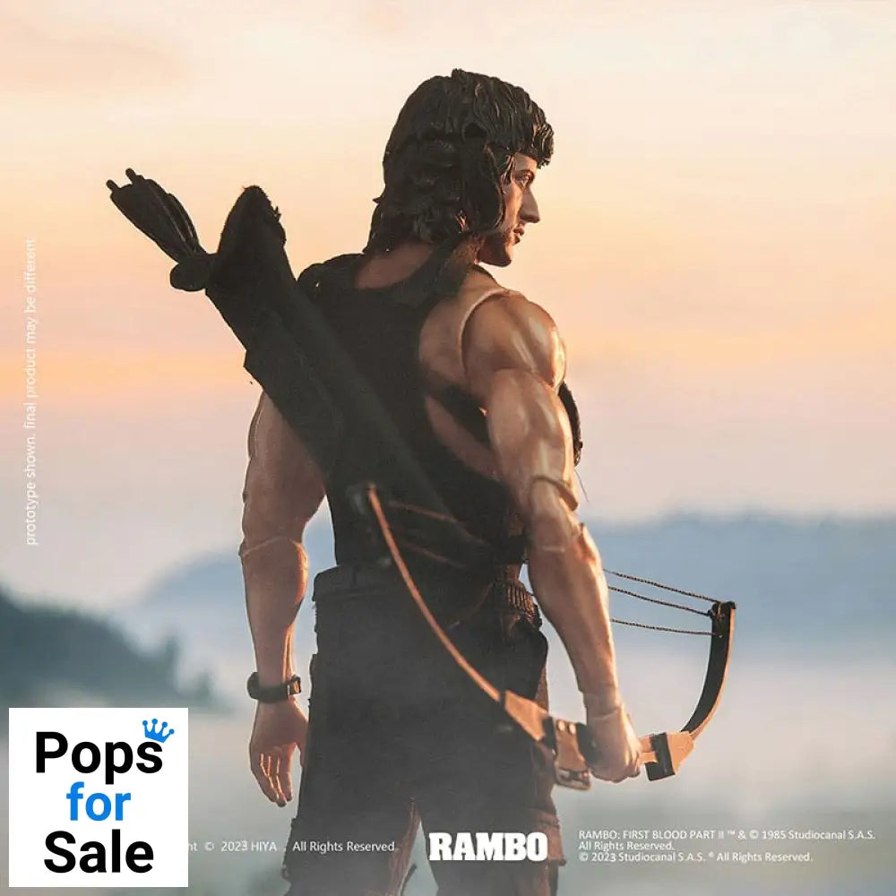 First Blood II Exquisite Super Series  Actionfigur 1/12 First Blood II John Rambo 16 cm