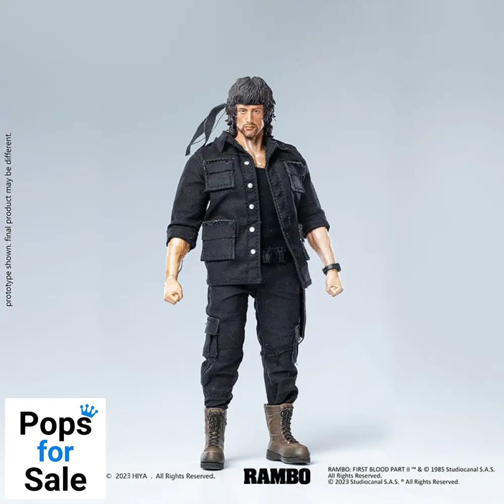 First Blood II Exquisite Super Series  Actionfigur 1/12 First Blood II John Rambo 16 cm