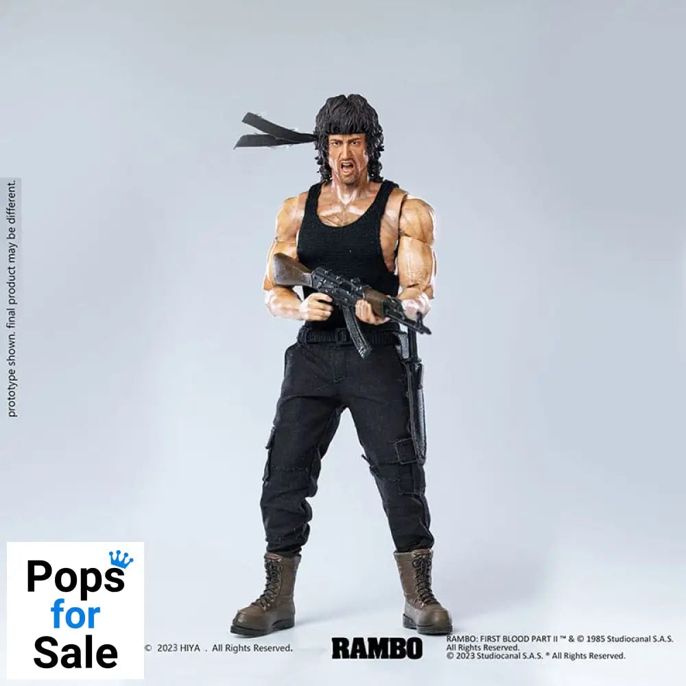 First Blood II Exquisite Super Series  Actionfigur 1/12 First Blood II John Rambo 16 cm