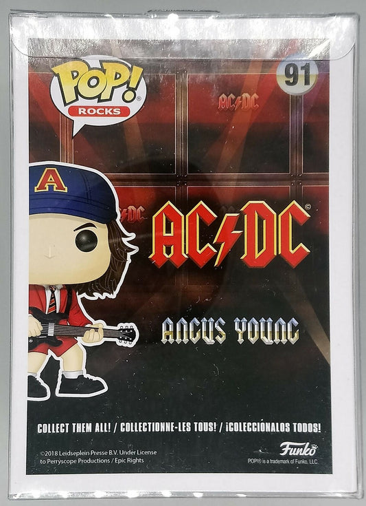 #91 Angus Young (w/ Red Jacket) - Exclusive - ACDC Funko POP