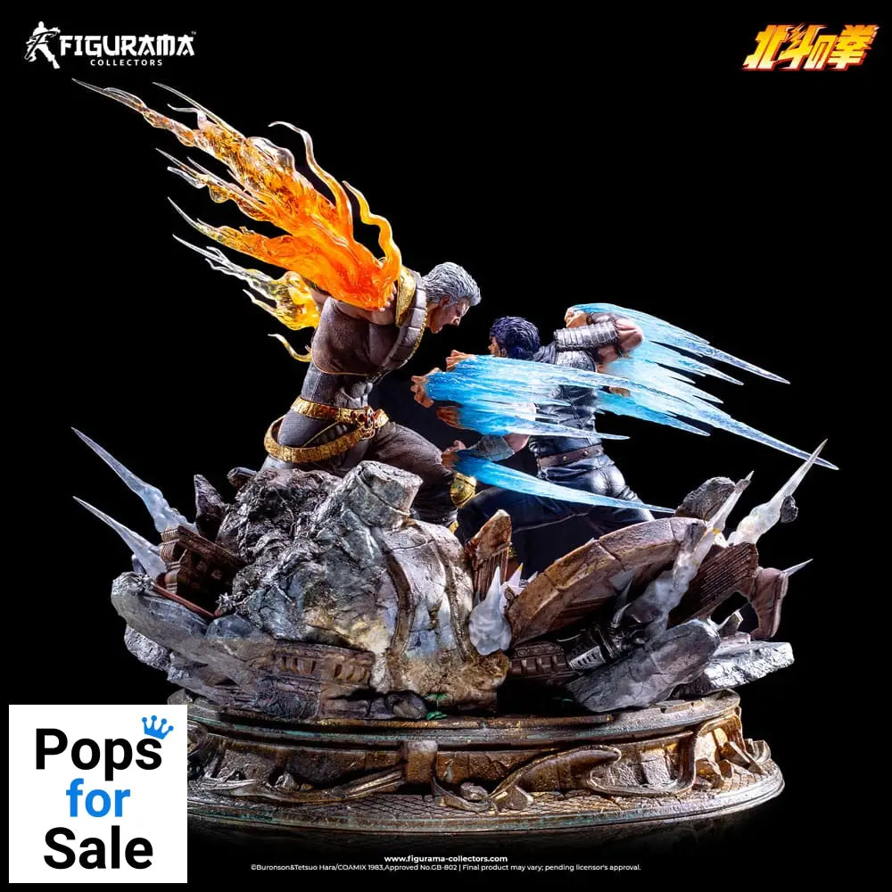 Fist of the North Star Elite Exclusive Statue 1/6 Kenshiro vs Raoh 59 cm