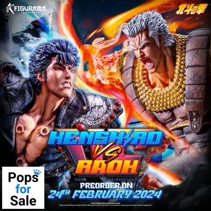 Fist of the North Star Elite Exclusive Statue 1/6 Kenshiro vs Raoh 59 cm