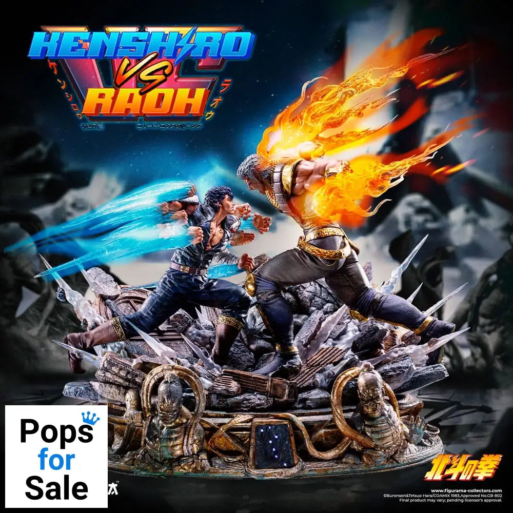 Fist of the North Star Elite Exclusive Statue 1/6 Kenshiro vs Raoh 59 cm