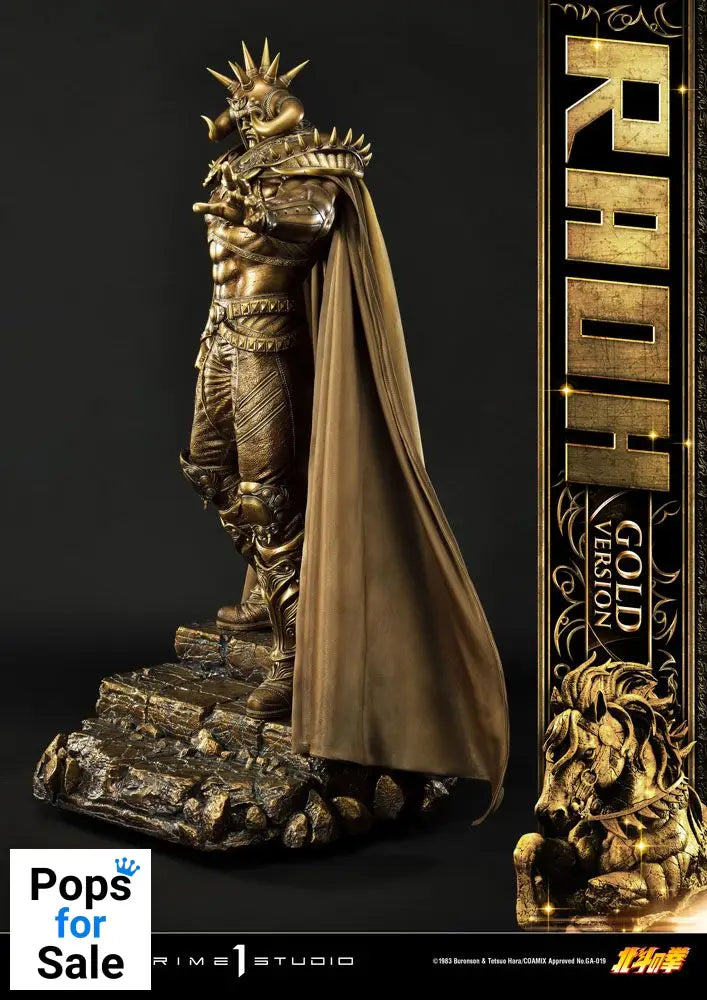Fist of the North Star Statue 1/4 Raoh Gold Version 78 cm