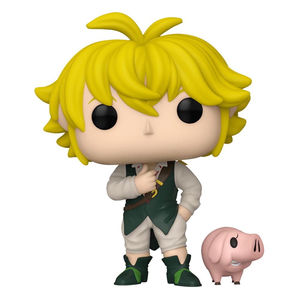 1497 Meliodas w/Hawk - The Seven Deadly Sins - Brand New Funko POP