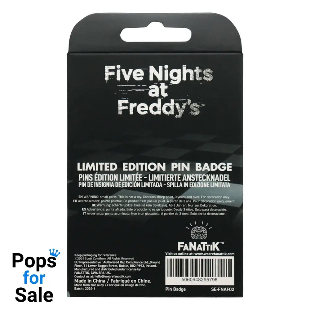 Five Nights at Freddy´s Pin Badge Fazbear Entertainment Limited Edition