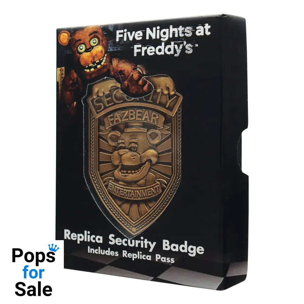 Five Nights at Freddy´s Replica Security Badge