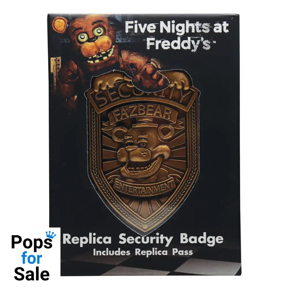 Five Nights at Freddy´s Replica Security Badge