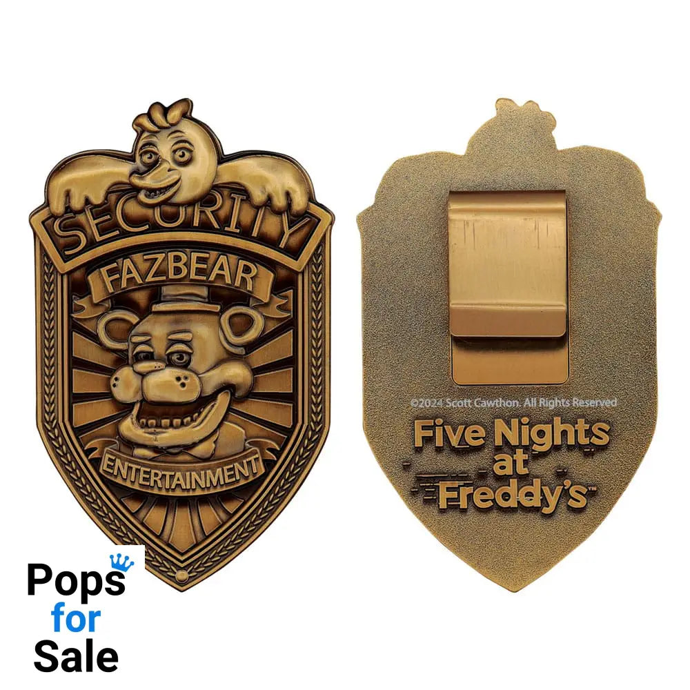 Five Nights at Freddy´s Replica Security Badge