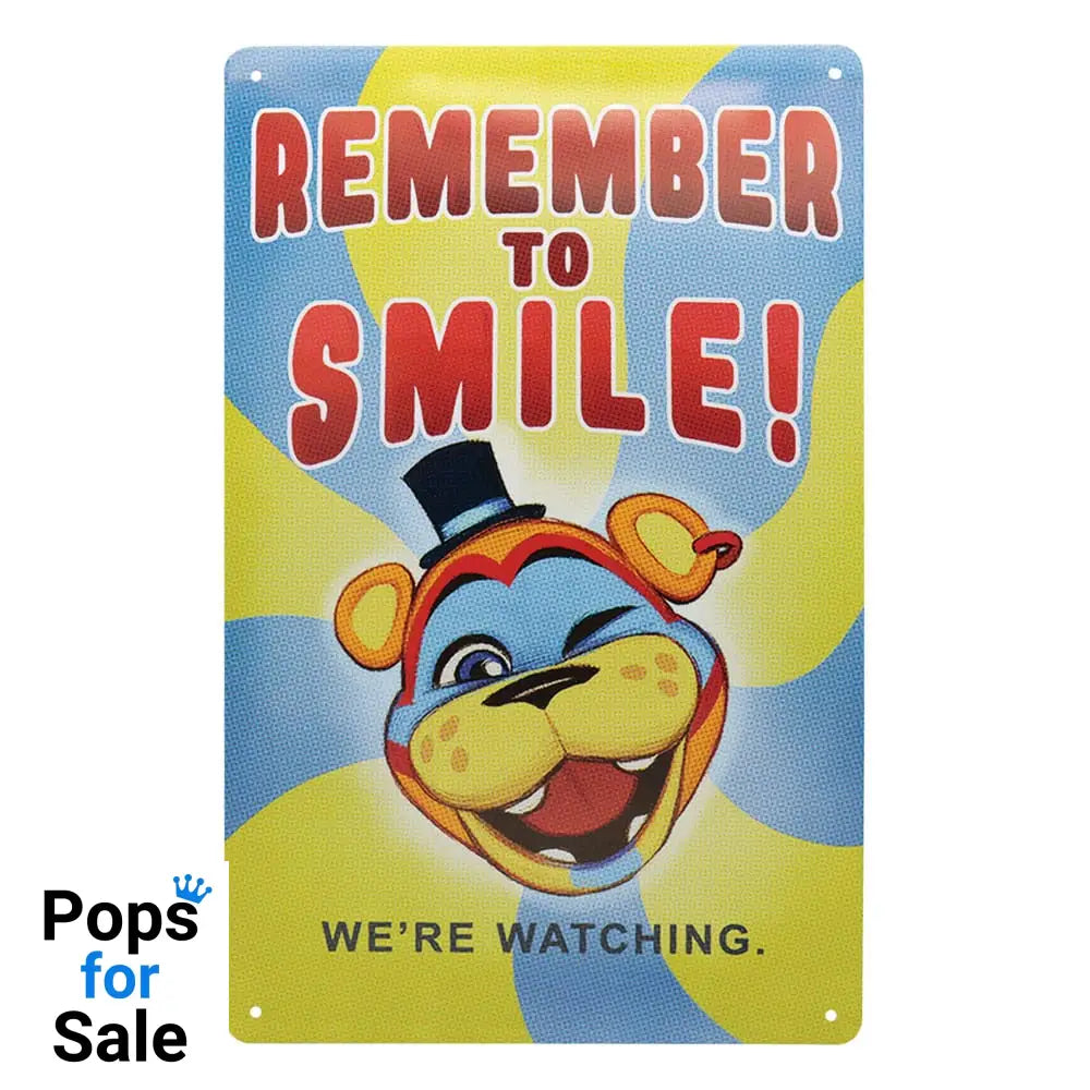 Five Nights at Freddy´s Tin Sign Tin signs