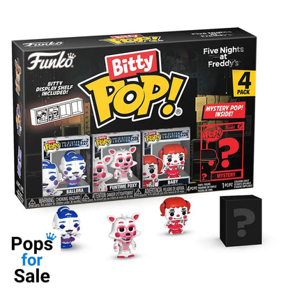 Five Nights at Freddy's Bitty POP! Vinyl Figure 4-Pack Ballora 2,5 cm
