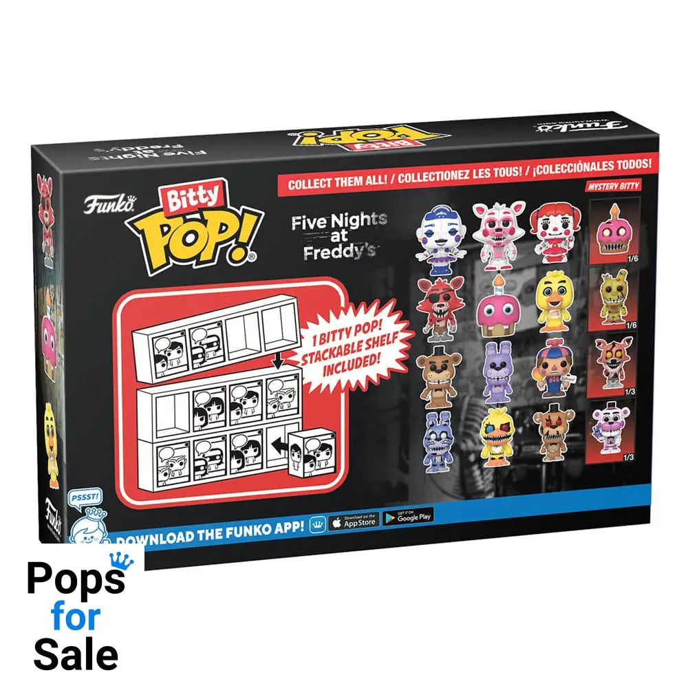 Five Nights at Freddy's Bitty POP! Vinyl Figure 4-Pack Ballora 2,5 cm