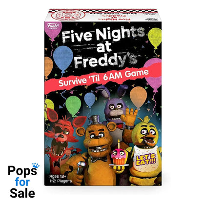 Five Nights at Freddy’s Board Game Survive ´Til 6am Funko POP Board games and accessories