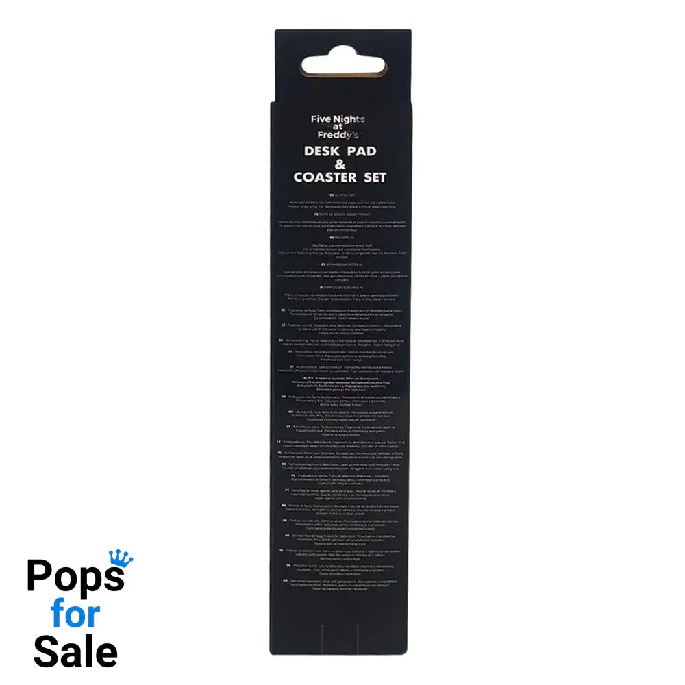 Five Nights at Freddy's Desk Pad & Coaster Set