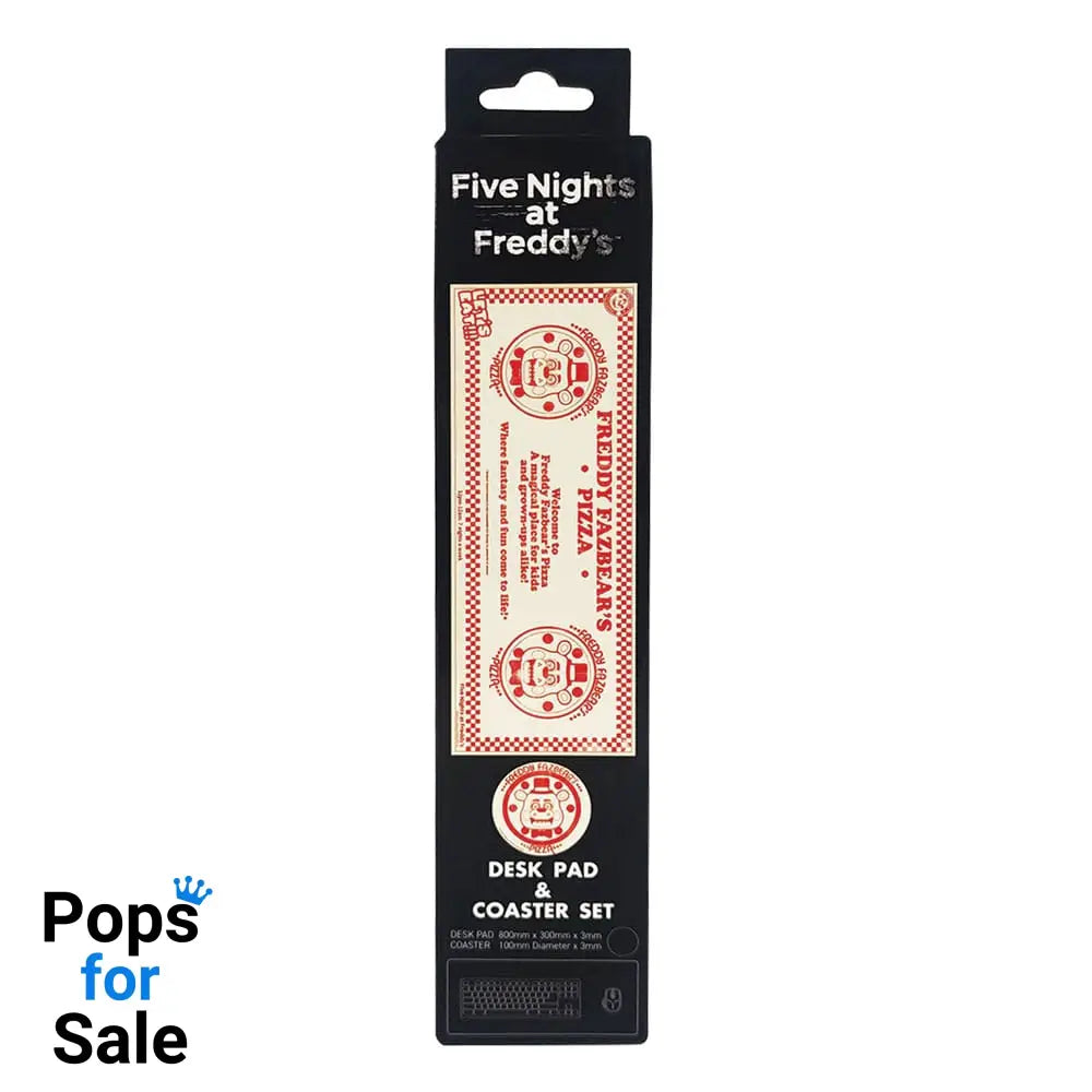 Five Nights at Freddy's Desk Pad & Coaster Set