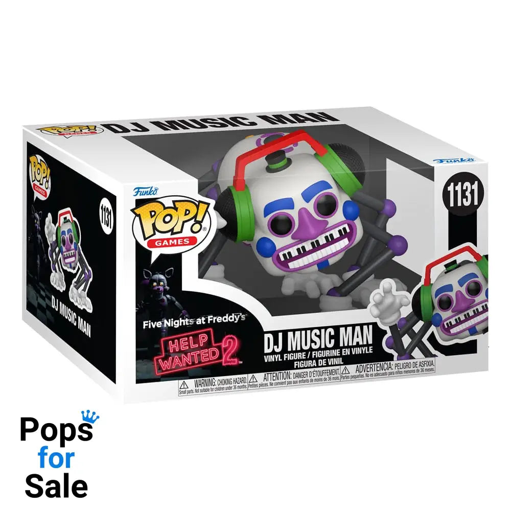 Five Nights at Freddy's: Help Wanted 2 POP! Premium Vinyl Figure DJ Music Man 9 cm