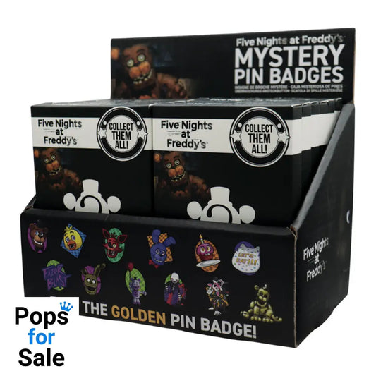 Five Nights at Freddy’s Mystery Pin Badges Mystery Pins (CDU of 12 Pins)