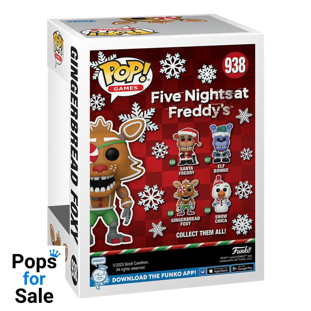 Five Nights at Freddy's POP! Games Vinyl Figure Holiday Foxy 9 cm