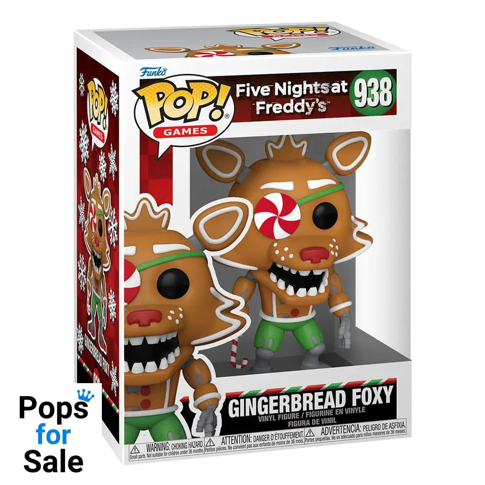 Five Nights at Freddy's POP! Games Vinyl Figure Holiday Foxy 9 cm