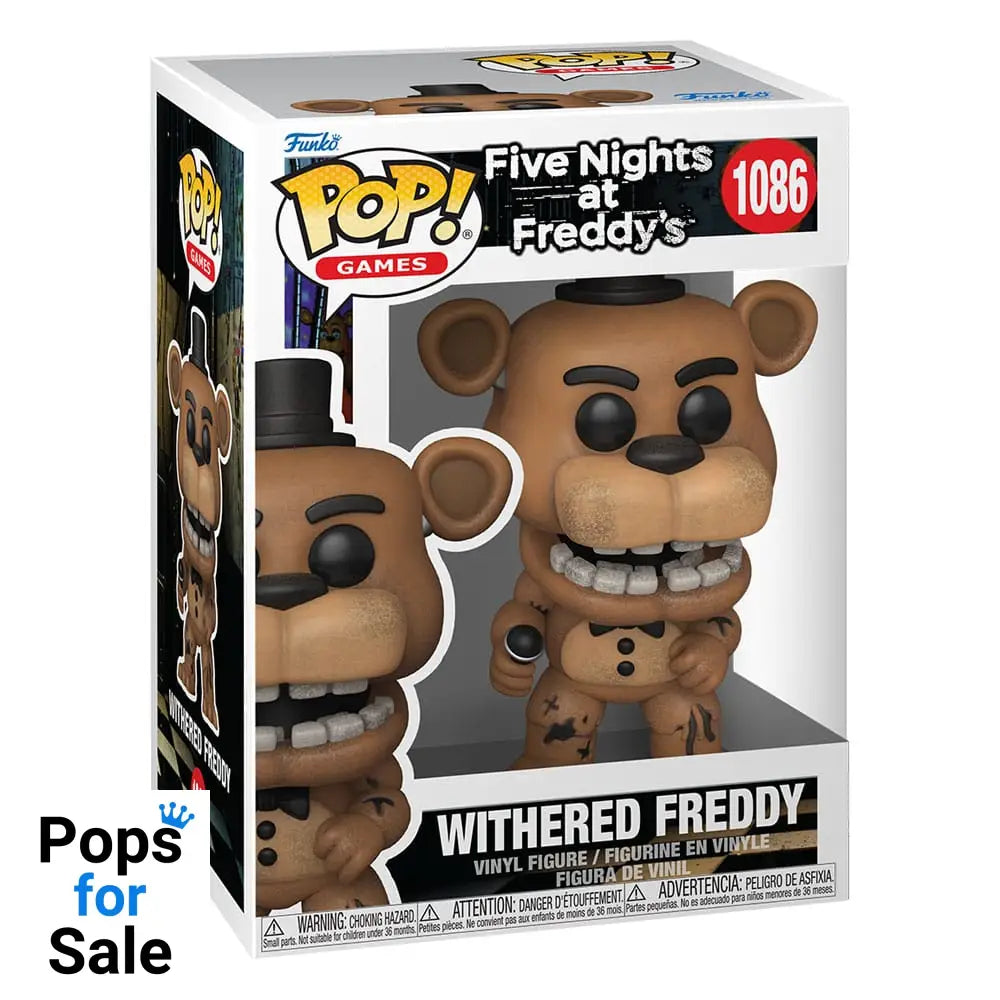 Five Nights at Freddy's POP! Vinyl Figure Withered Freddy 9 cm